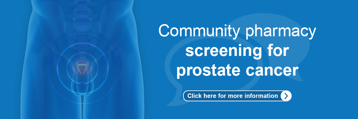 Community pharmacy screening for prostate cancer